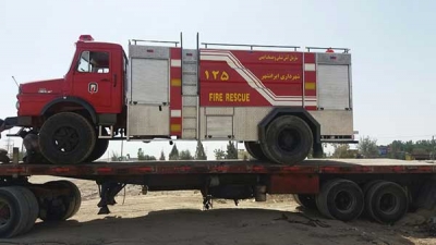ماشین بنز 19-21 آتش نشانی ایرانشهر
